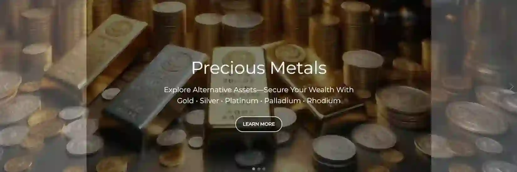 Precious metal investments